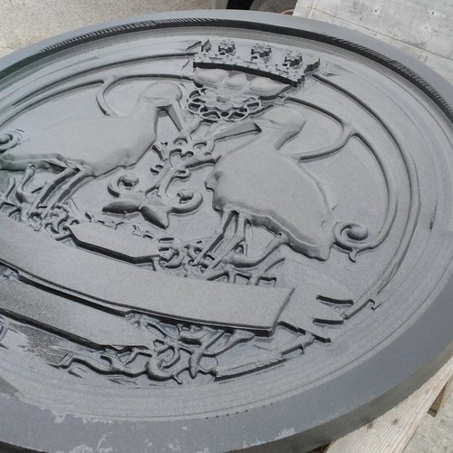 Relief kameň

